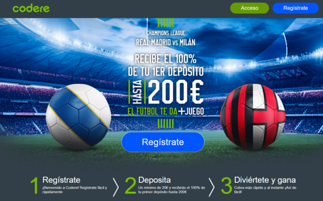 codere real madrid vs milan