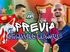 previa champions estrella roja - fc barcelona