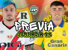 previa jornada 13 rayo - las palmas