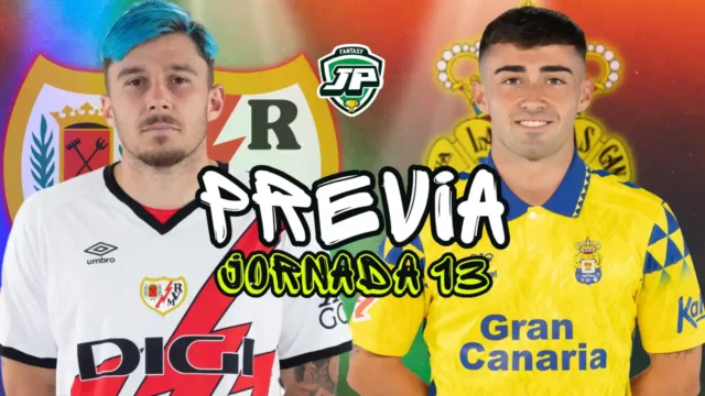 previa jornada 13 rayo - las palmas