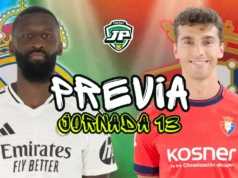 previa jornada 13 real madrid - osasuna