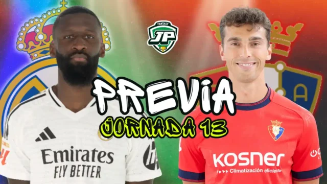 previa jornada 13 real madrid - osasuna