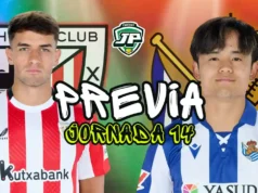 previa jornada 14 Athletic - Real Sociedad