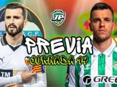 previa jornada 14 Valencia - Betis