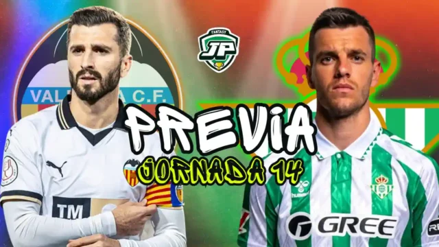 previa jornada 14 Valencia - Betis