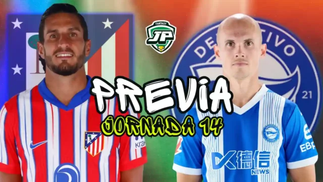 previa jornada 14 Atlético - Alavés