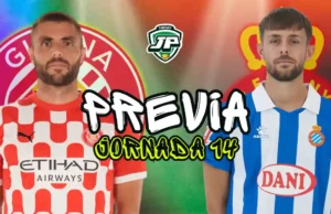 previa jornada 14 Girona - Espanyol