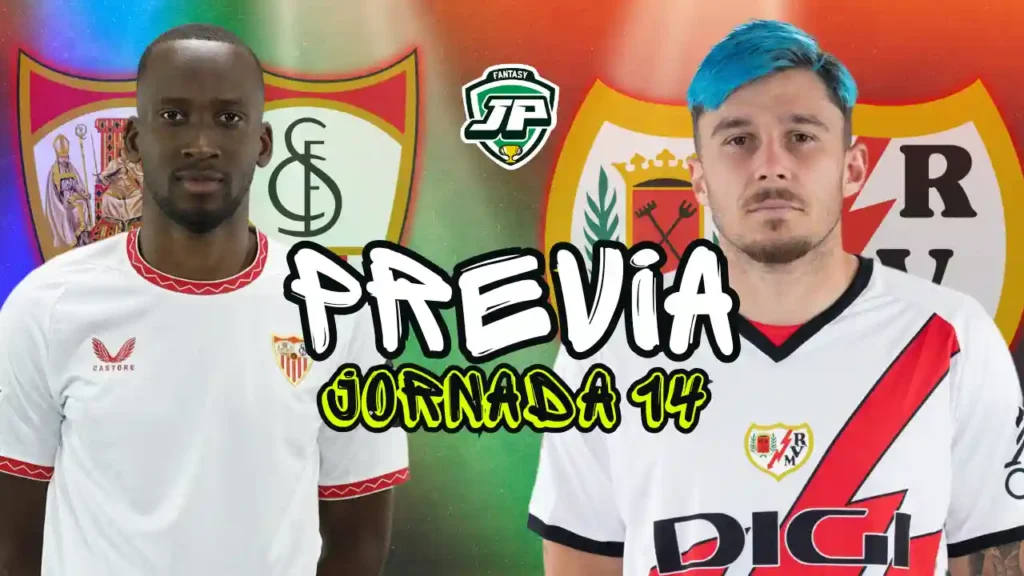previa jornada 14 Sevilla - Rayo