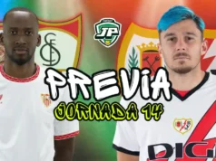 previa jornada 14 Sevilla - Rayo