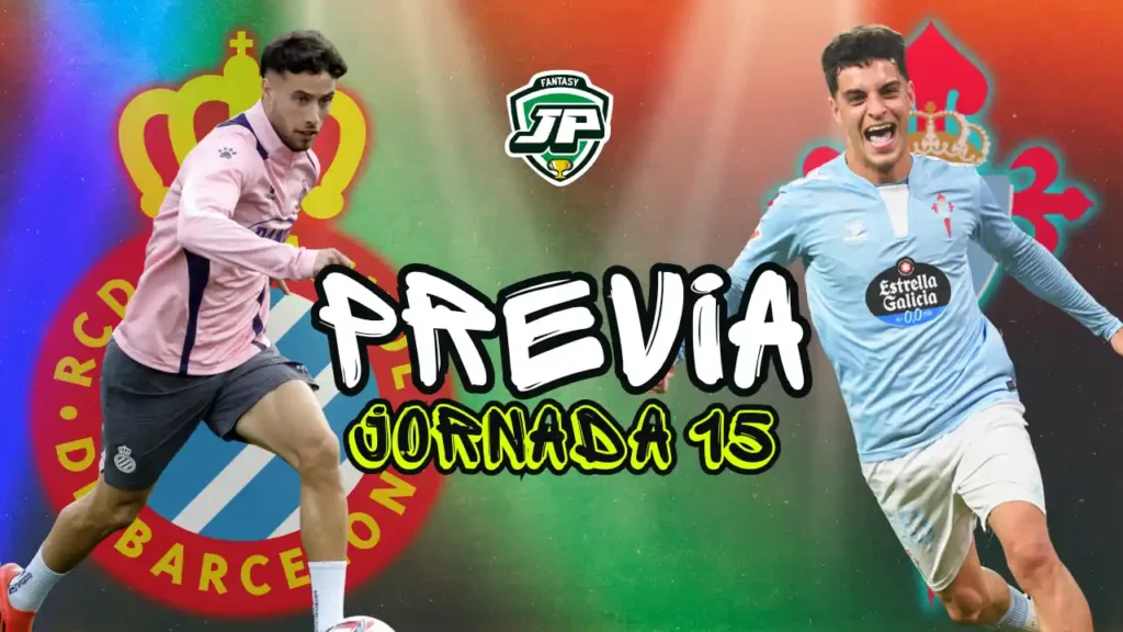 previa jornada 15 Espanyol - Celta