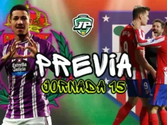 previa jornada 15 Valladolid - Atleti