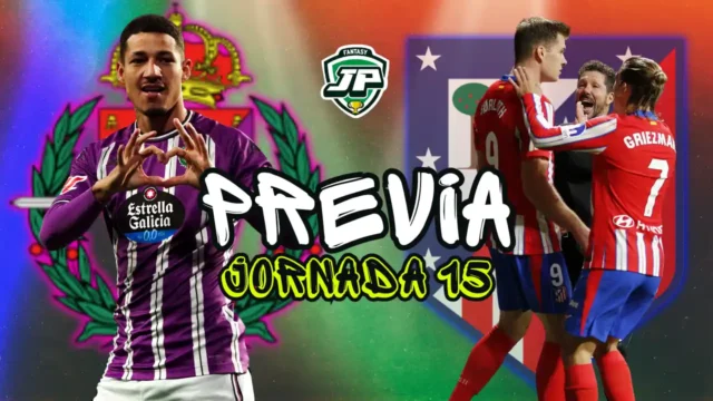 previa jornada 15 Valladolid - Atleti