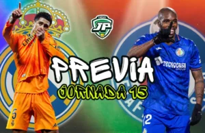 previa jornada 15 Real Madrid - Getafe