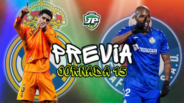 previa jornada 15 Real Madrid - Getafe