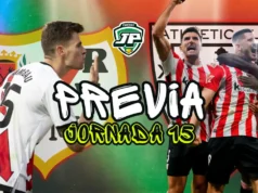 previa jornada 15 Rayo - Athletic