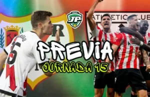 previa jornada 15 Rayo - Athletic