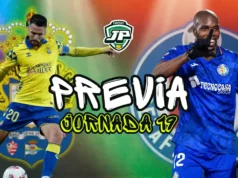 previa jornada 19 Las Palmas - Getafe