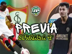 previa jornada 19 Sevilla - Valencia
