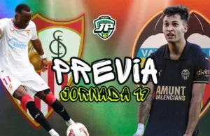 previa jornada 19 Sevilla - Valencia