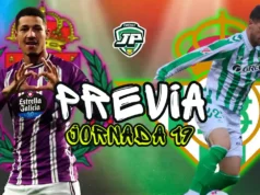 previa jornada 19 Real Valladolid - Real Betis