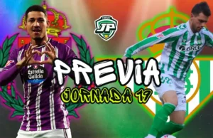previa jornada 19 Real Valladolid - Real Betis