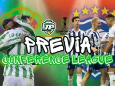 alineación probable Betis Conference League