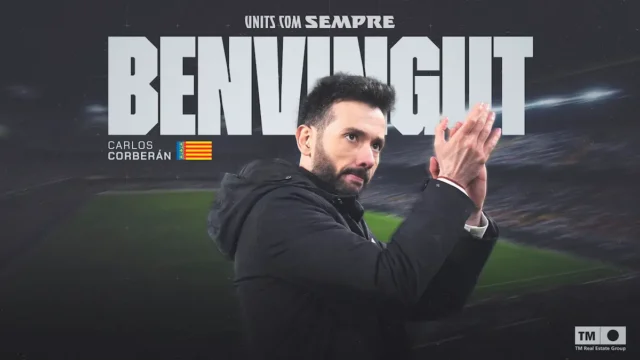 Corberán Valencia Carlos Corberán, nuevo entrenador del Valencia CF en esta temporada 24/25