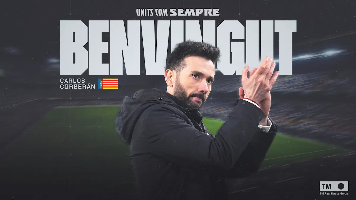 Carlos Corberán, nuevo entrenador del Valencia CF en esta temporada 24/25