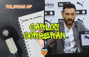 Rueda de Prensa Carlos Corberán Valencia