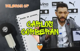 Rueda de Prensa Carlos Corberán Valencia