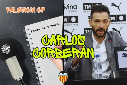 Rueda de Prensa Carlos Corberán Valencia