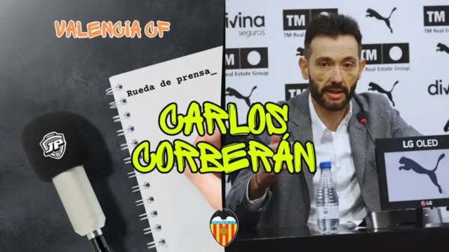 Rueda de Prensa Carlos Corberán Valencia