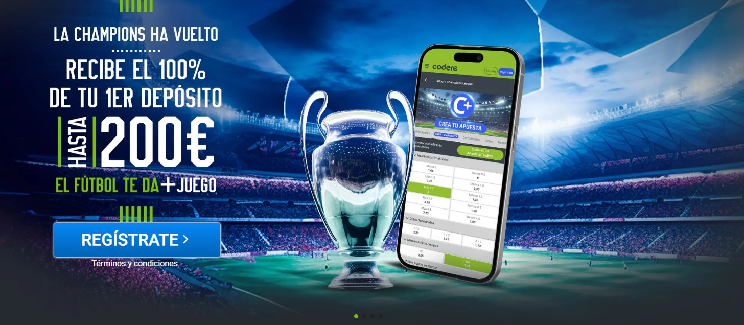 codere bono bienvenida copa del rey