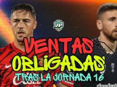 Ventas fantasy jornada 17
