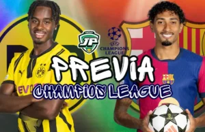 previa champions Dortmund - Barceloan alineación probable