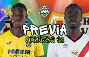 previa jornada 12 villarreal - rayo vallecano
