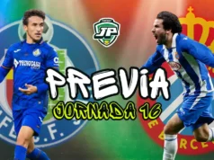 previa jornada 16 Getafe - Espanyol