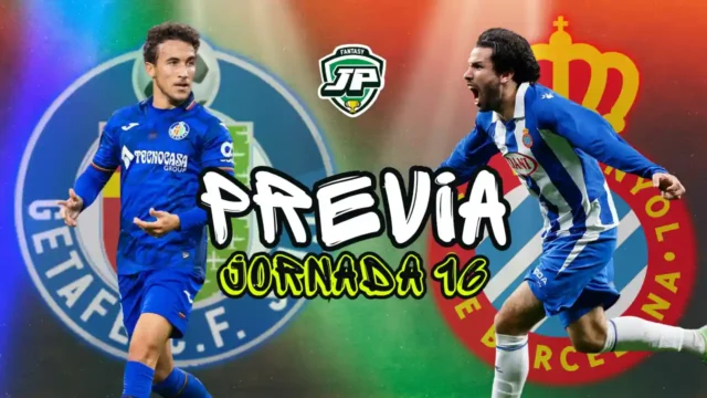 previa jornada 16 Getafe - Espanyol