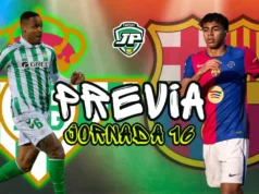 previa jornada 16 Betis - Barça