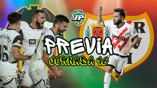 previa jornada 16 Valencia - Rayo