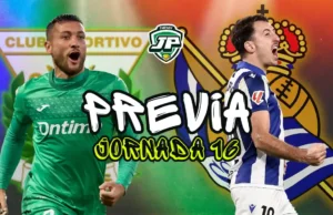previa jornada 16 Leganés - Real Sociedad