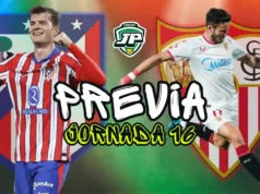 previa jornada 16 Atleti - Sevilla