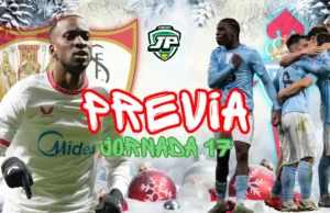 previa jornada 17 Sevilla - Celta