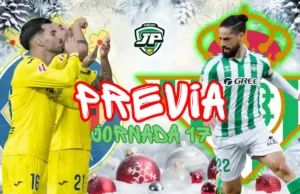 previa jornada 17 Villarreal - Betis