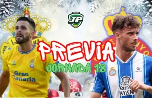 previa jornada 18 Las Palmas - Espanyol