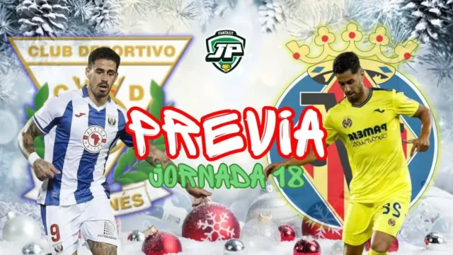 previa jornada 18 Leganés - Villarreal