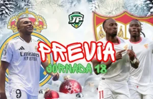 previa jornada 18 Real Madrid - Sevilla