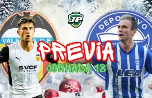 previa jornada 18 Valencia - Alavés