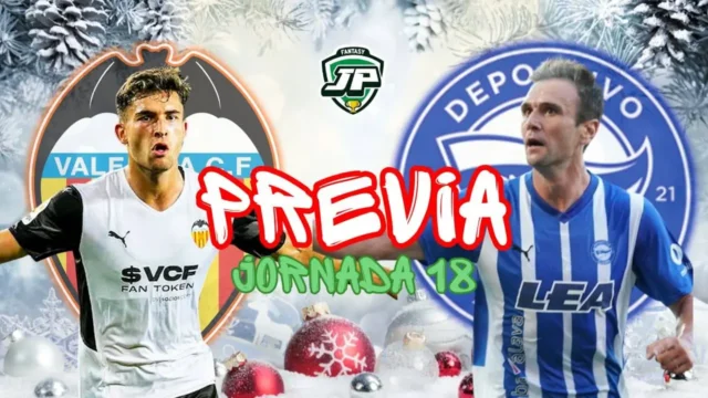 previa jornada 18 Valencia - Alavés