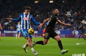 Antoniu Roca, en un encuentro con el Espanyol en LaLiga EA Sports